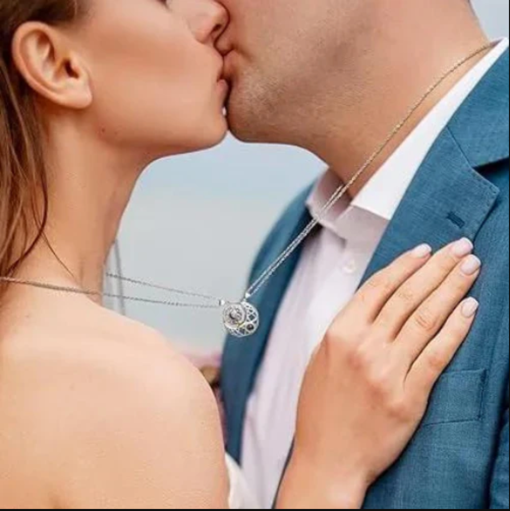 Collar de Pareja Sol y Luna (2 en 1)
